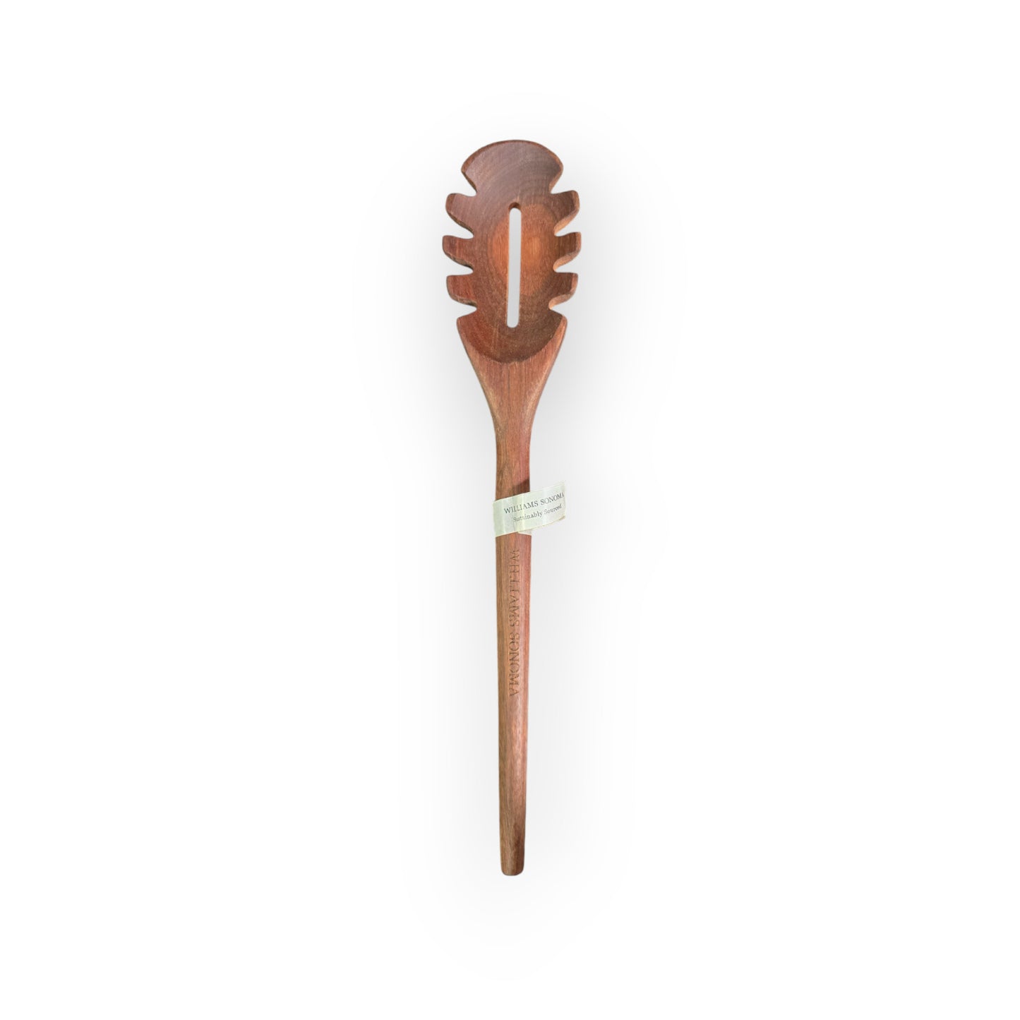 William Sonoma Wooden Pasta Fork, Walnut