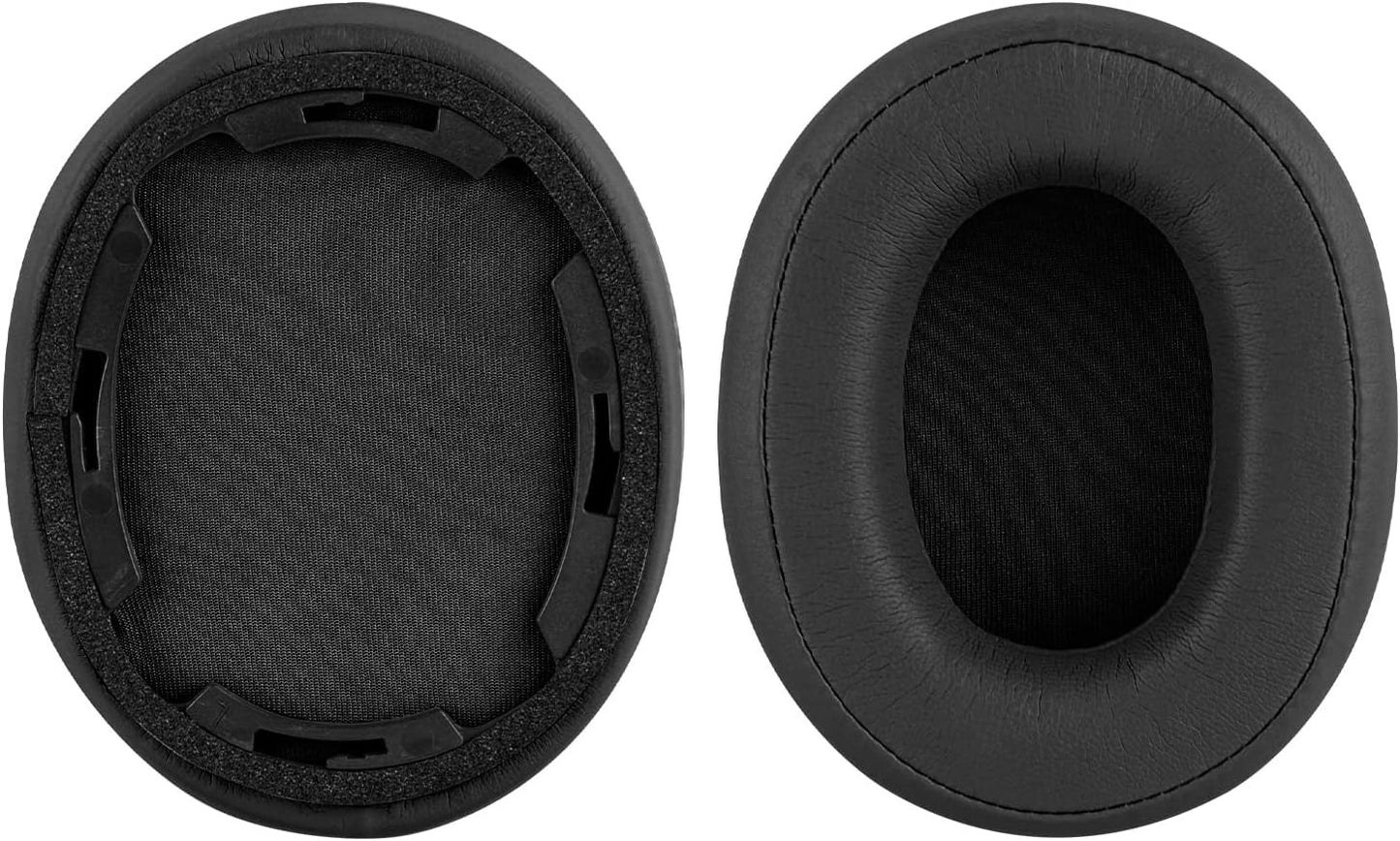 Geekria Ear Pads for Audio-Technica ATH-SR50BT, Headphones Ear Cushions, Black
