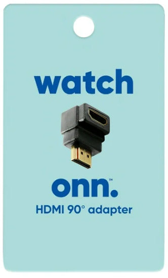 onn. HDMI 90-Degree Adapter