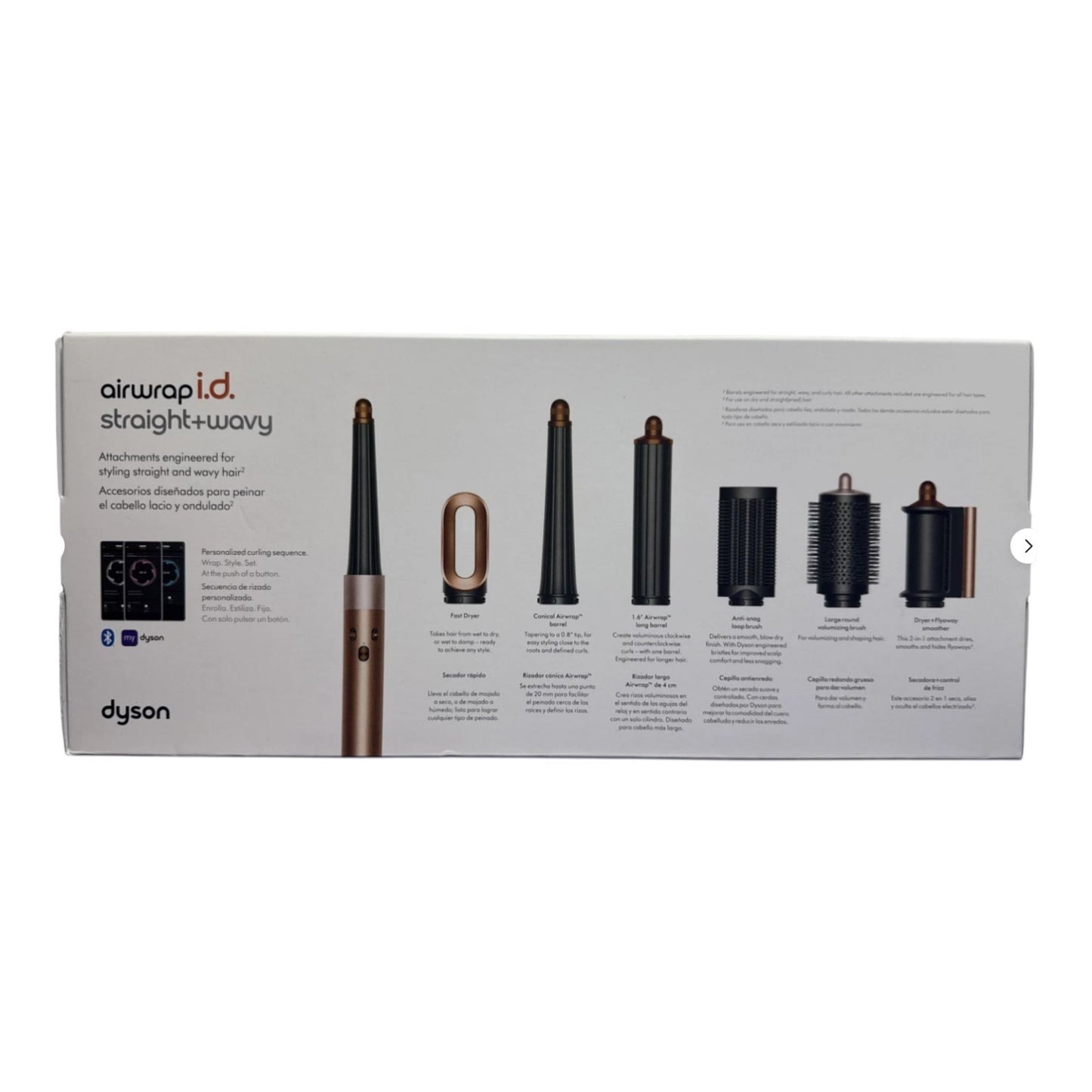 Dyson Airwrap i.d. for Straight+Wavy - Amber Silk - Brand New in Box
