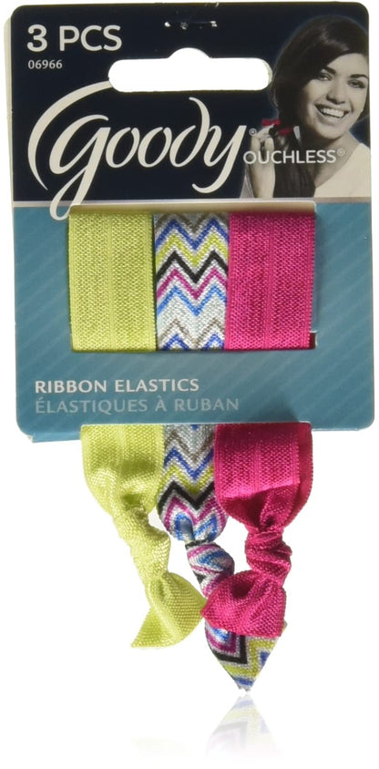Goody WoMens Ouchless Ribbon Elastics