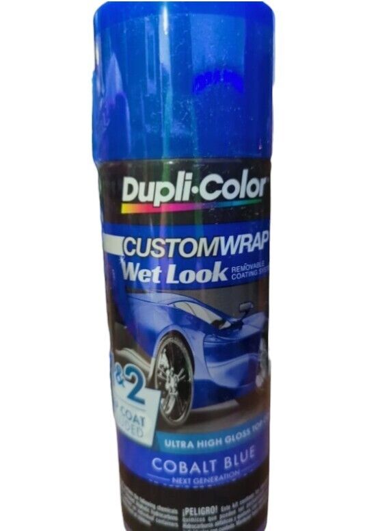 Dupli-Color Cobalt Blue Wet Look Custom Wrap Aerosol Automotive Removable Paint