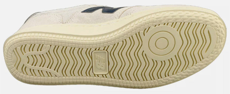 New Balance 500 Mens Casual Sneakers in Off White Navy - 9.5 US