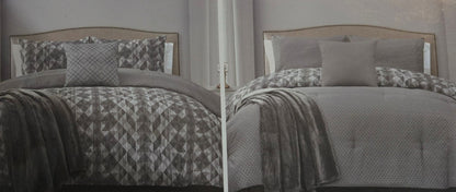 SALE New Style Sanctuary 5 Piece Queen Bedding Set (Reversible)