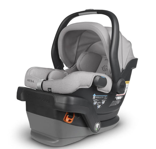 UPPAbaby MESA V2 Infant Seat- Stella (Grey mélange) + Base for MESA/MESA V2