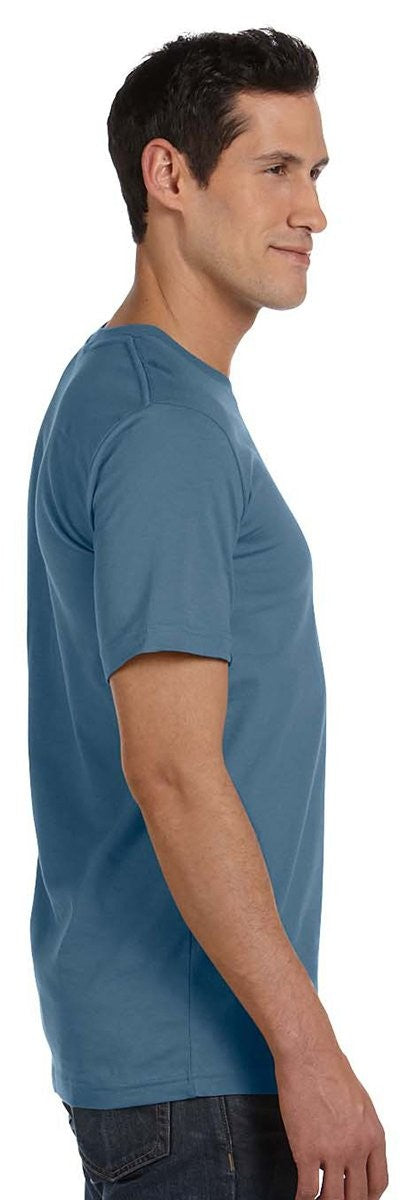BELLA+CANVAS Men's Jersey Short Sleeve Tee, Olive, S