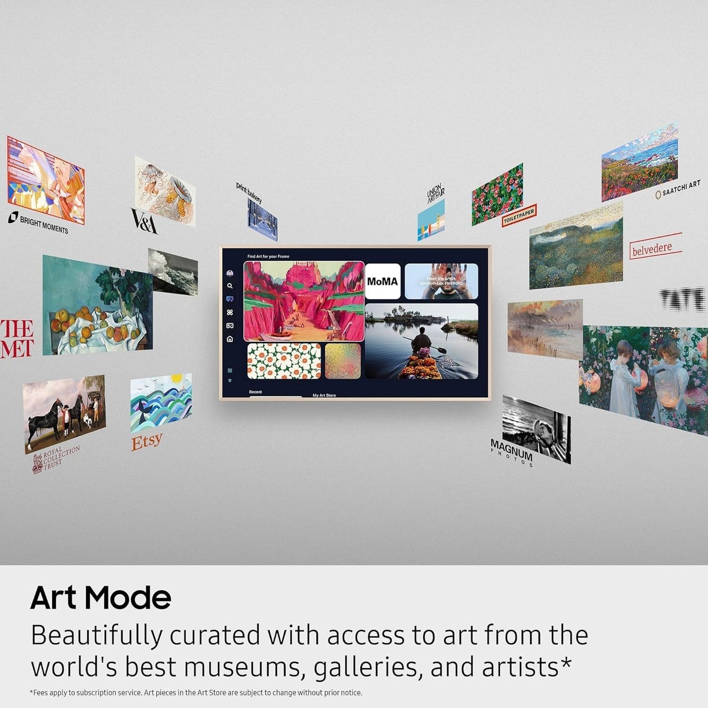 Samsung 50 inch The Frame LS03FA QLED 4K Art Mode Vision AI Smart TV (2025)