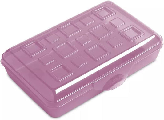 Sterilite Plastic Pencil Box Purple