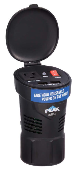 PEAK (PKC0BM) 150 Watt Cup/Can Power Inverter