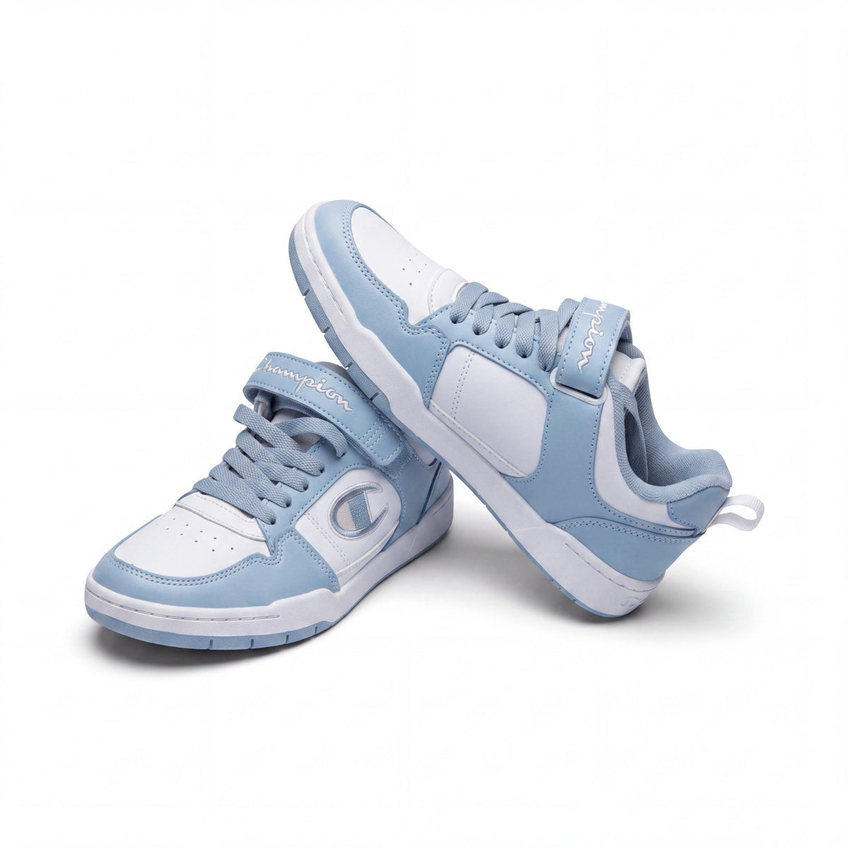 Champion Arena Power Lo V2  Kid's Sneaker Light Blue/White, size 11, 12, 1, 2,3