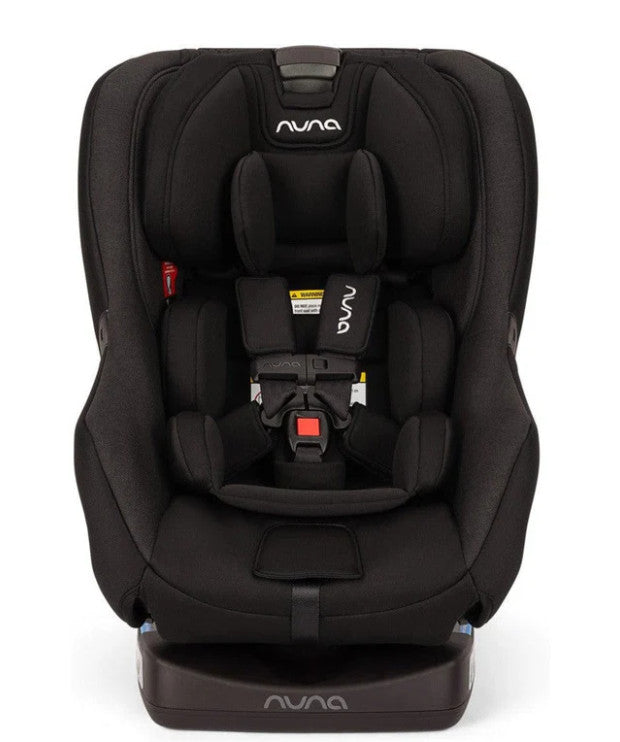 Nuna RAVA Fire Retardant-Free Convertible Car Seat Caviar Color