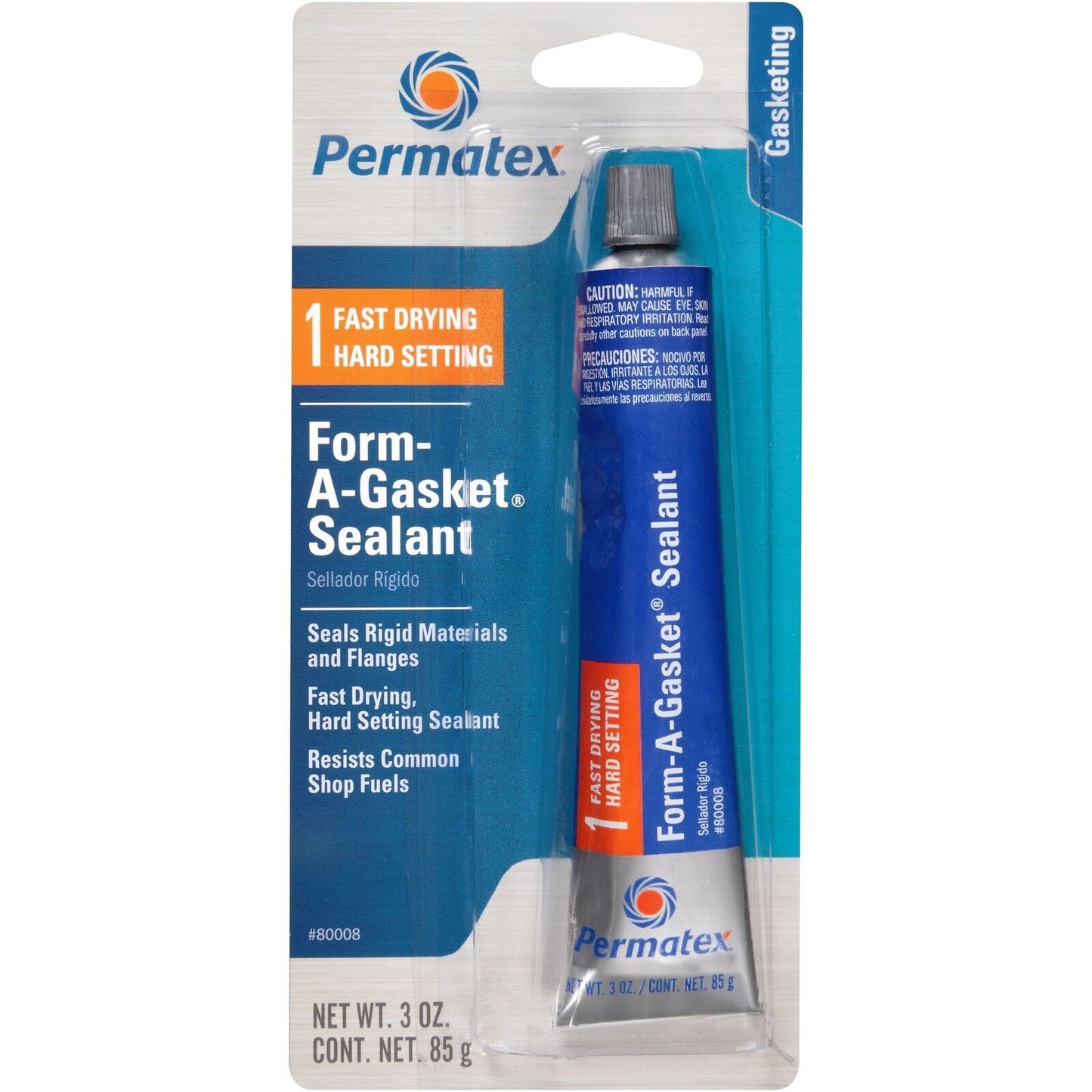 Permatex 80008-12PK Form-A-Gasket #1 Sealant, 3 oz. (Pack of 12)