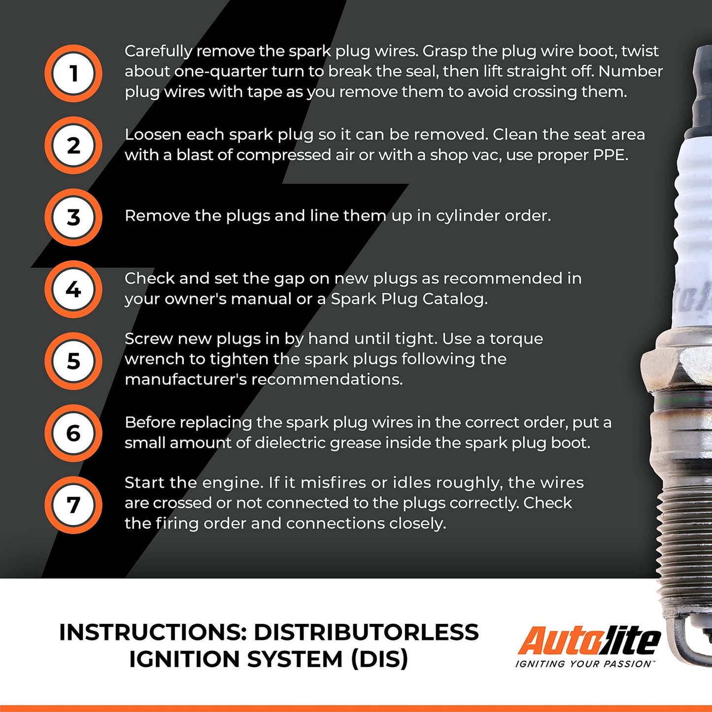 Autolite XP5863 Iridium XP Spark Plug, Pack of 1