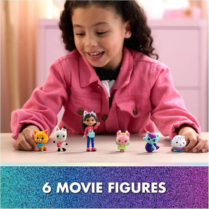 Gabby's Dollhouse: The Movie, Cat-Venture Crew Pack, 11-Piece Toy Figure Set NEW