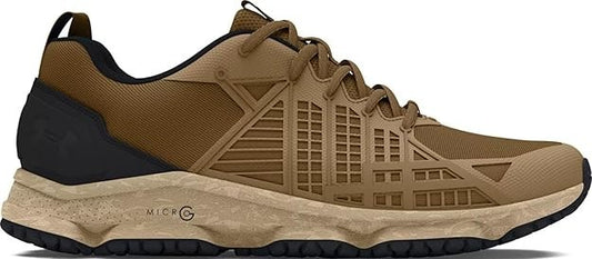 Under Armour Men's Micro G Strikefast Tactical Shoes City Khaki / Black 3024953
