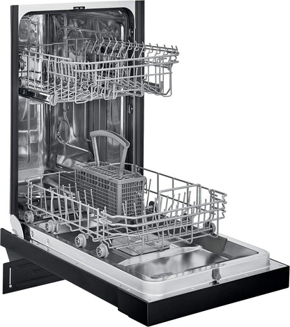 Frigidaire 18 in. ADA Compact Front Control Dishwasher with Dual Spray Arms, 52
