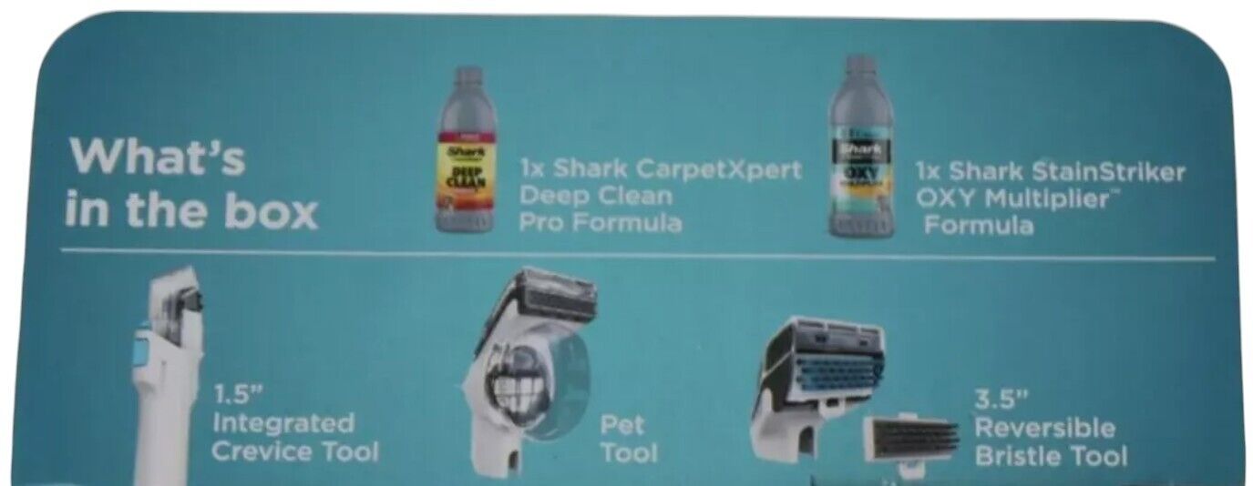 Shark EX201 CarpetXpert Stainstriker Deep Cleaning Corded Upright Carpet Cleaner