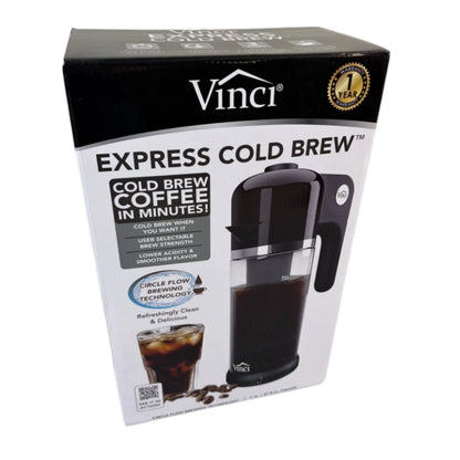 Vinci Express Cold Brew Electric Coffee Maker, New In Box!