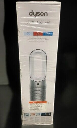 New Dyson HP07 Air Purifier Hot + Cool Smart Heater and Fan White / Silver