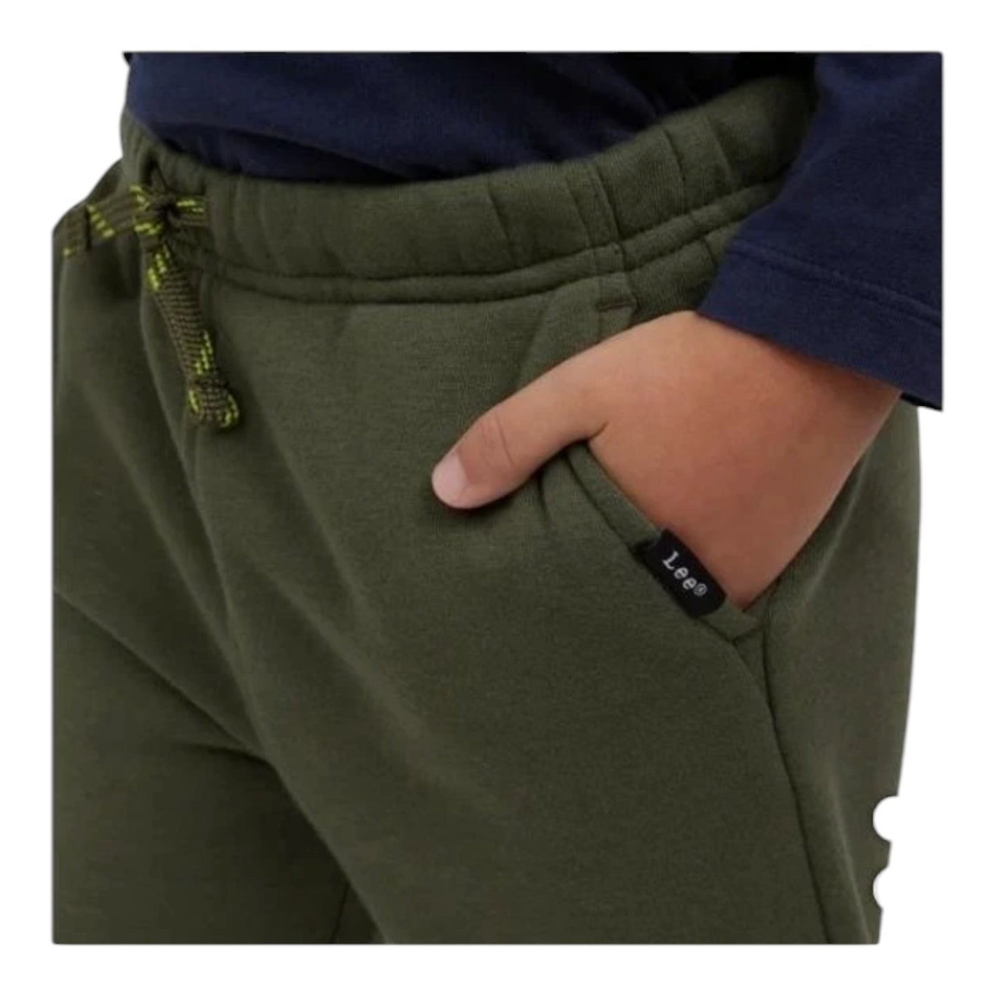 Lee Boys Girls Jogger Light Blue Navy Blue Gray Grey 3-Pack Pants Pockets Active