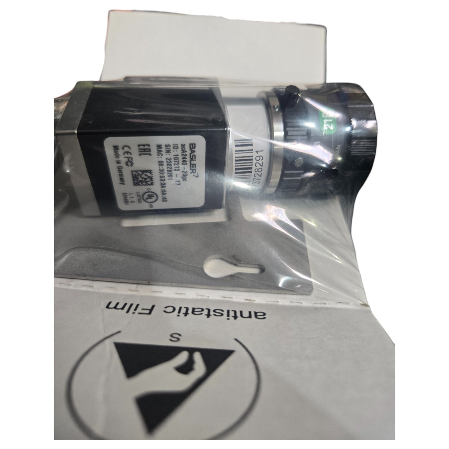 Basler acA2440-20gc Industrial Camera, With Sony IMX264 CMOS Sensor, 5MP, 23 FPS