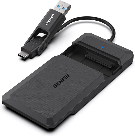 Benfei 2.5 Inch Sata To Usb Tool Free External Hard Drive Enclosure, U Electr...