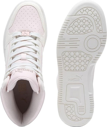 Woman's Fashion Sneakers Puma Rebound Layup RCL Shine High | 404260 01 | 7.5, 8