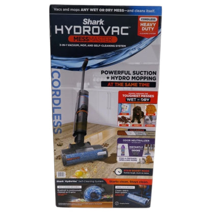 Shark HydroVac MessMaster 3-In-1 Vacuum, Mop Self-Clean System, Cordless WD260