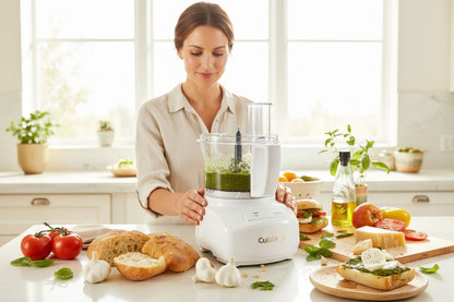 Cuisinart FP-7 Food Processor 7-Cup Universal Blade Chopping Mixing & Dough