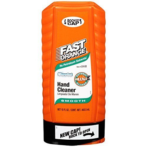 Permatex 23218-4PK Fast Orange Smooth Lotion Hand Cleaner with Pump, 1 Gallon (