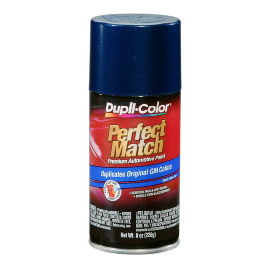 Dupli-Color Perfect Match Spray Paint GM Indigo Blue Metallic 39 WA9792 8 oz