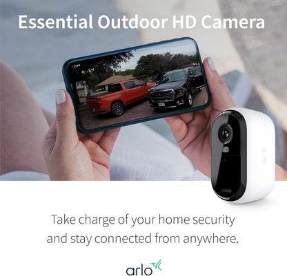 Arlo Essential Security Camera Wireless 1080p HD | Outdoor/Indoor 2nd Gen 3-pack