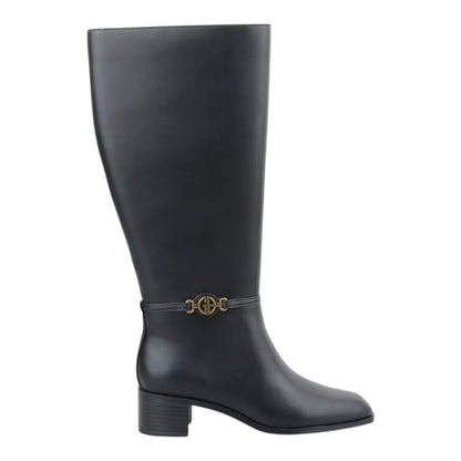 Giani Bernini Women's Shayyla Block Heel Knee High Boots | Black | Size 7