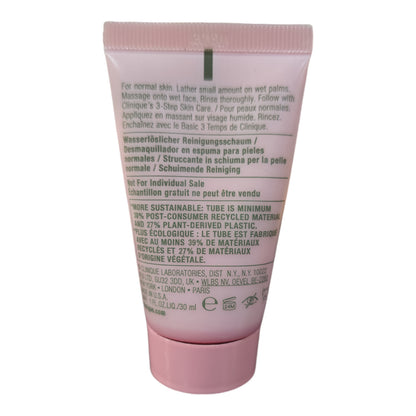 Clinique All About Clean Rinse Off Foaming Cleanser Mousse,  1 fl oz