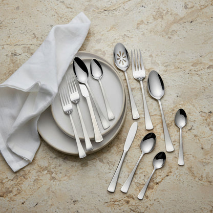 International Silver Fulton Satin 18.0 Stainless Steel 51 Pc Flatware Set NEW