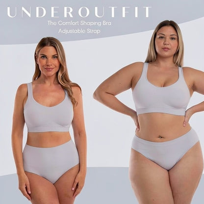 UNDEROUTFIT Comfort Bra #457 Stone (Gray) XL