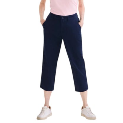 Style & Co Womens Utility Capris, Blue, Black, White, Straight, Mid rise