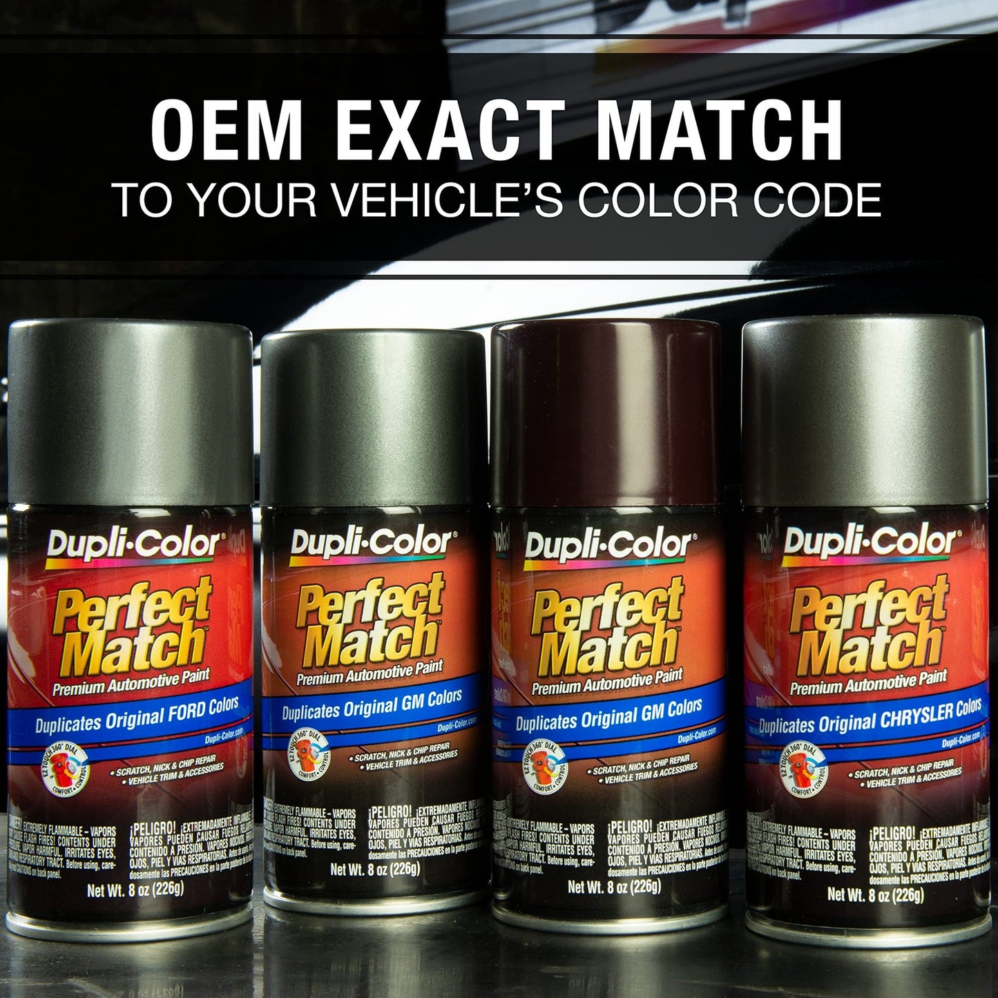 Dupli-Color EBGM04497 Perfect Match Automotive Spray Paint – General Motors Dar