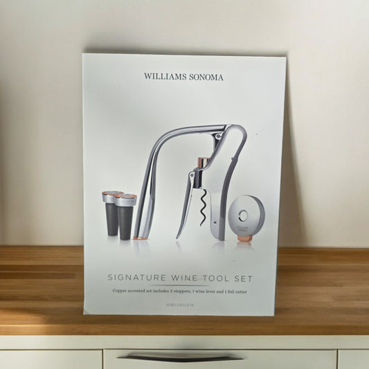 Williams Sonoma Signature Wine Tool 4-Piece Set