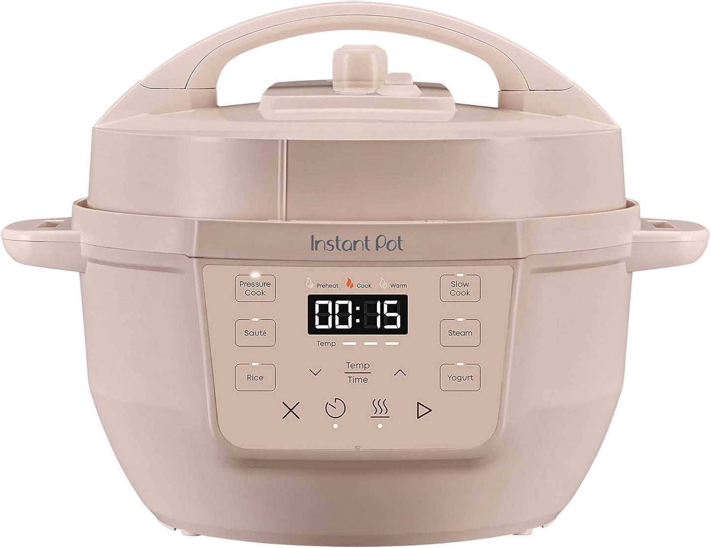 Compact 4QT Multi-Cooker, Pressure Cooker, Slow Cooker White Instant Pot