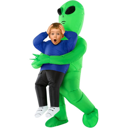 Morph Alien Costume Kids (4-6yrs), Alien Inflatable Costumes - Halloween Costume