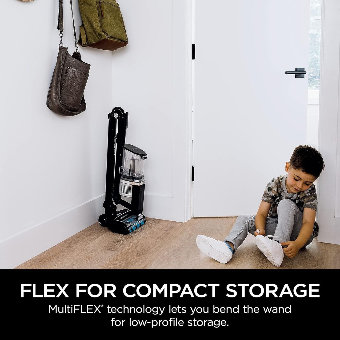 Shark IZ682H Vertex Pro Cordless Stick Vacuum with IQ Display, DuoClean