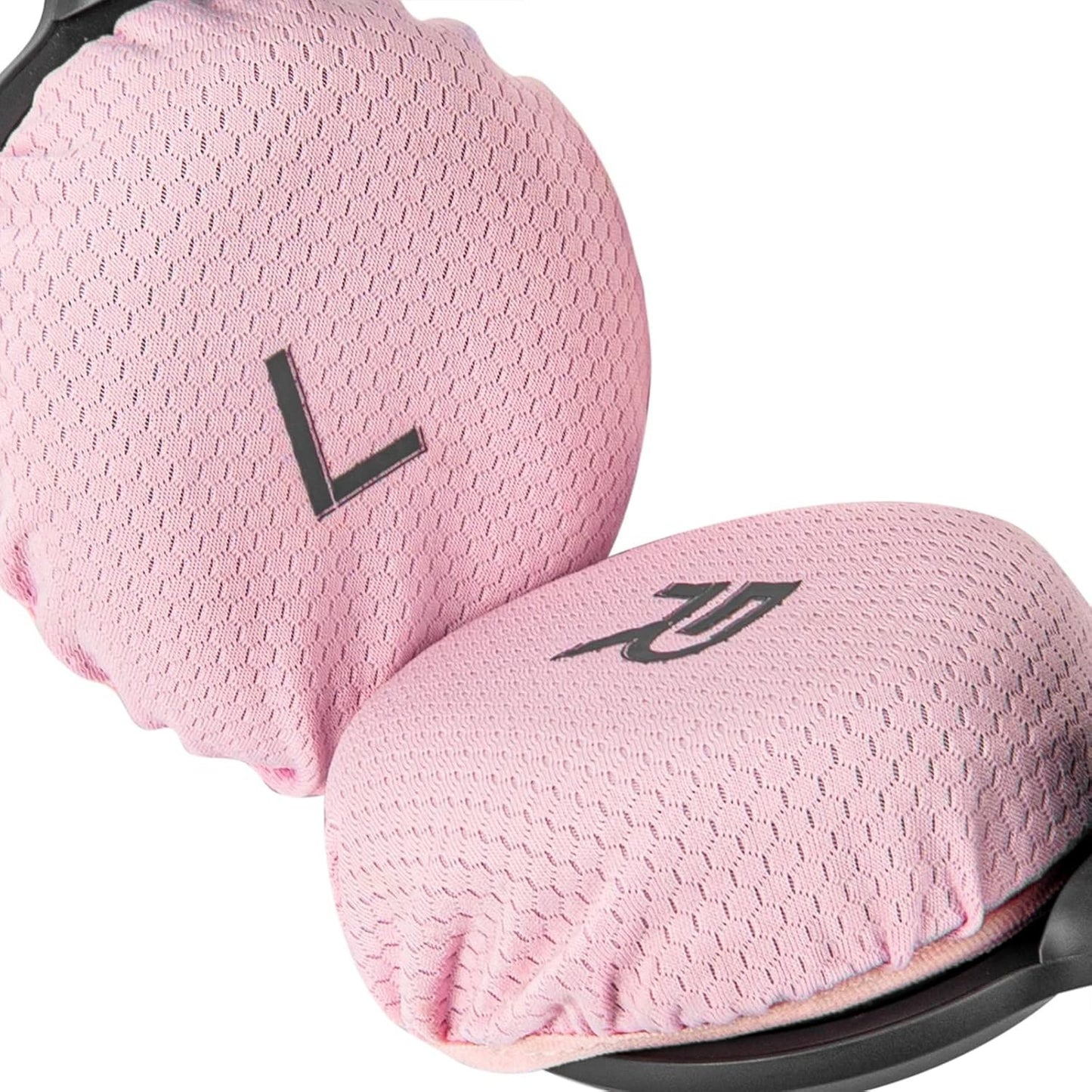 Geekria 2 Pairs Mesh Headphones Ear Covers, Product Safety Certified,  Pink - M