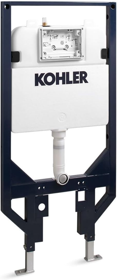 Kohler 18647-NA Veil In-wall tank  and carrier for K-76395 Veil wall-hung toilet