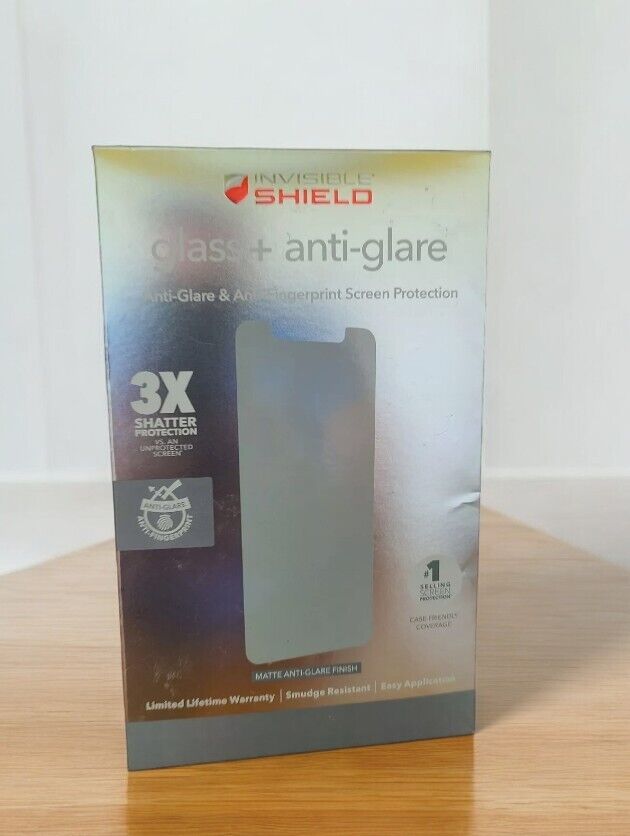 InvisibleShield Glass + Anti-glare Screen Protection - For 6.5in iPhone