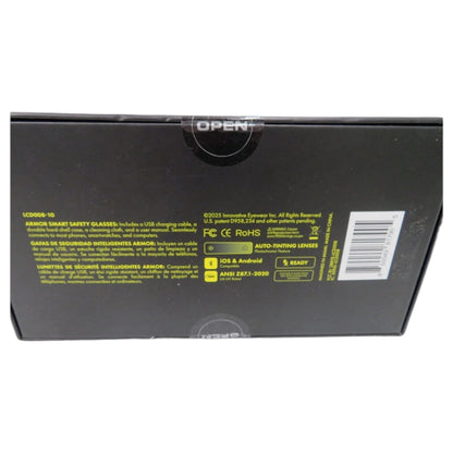 Armor Smart Safety Glasses for Men & Women, TR90 Frame, Bluetooth Smart Safet...