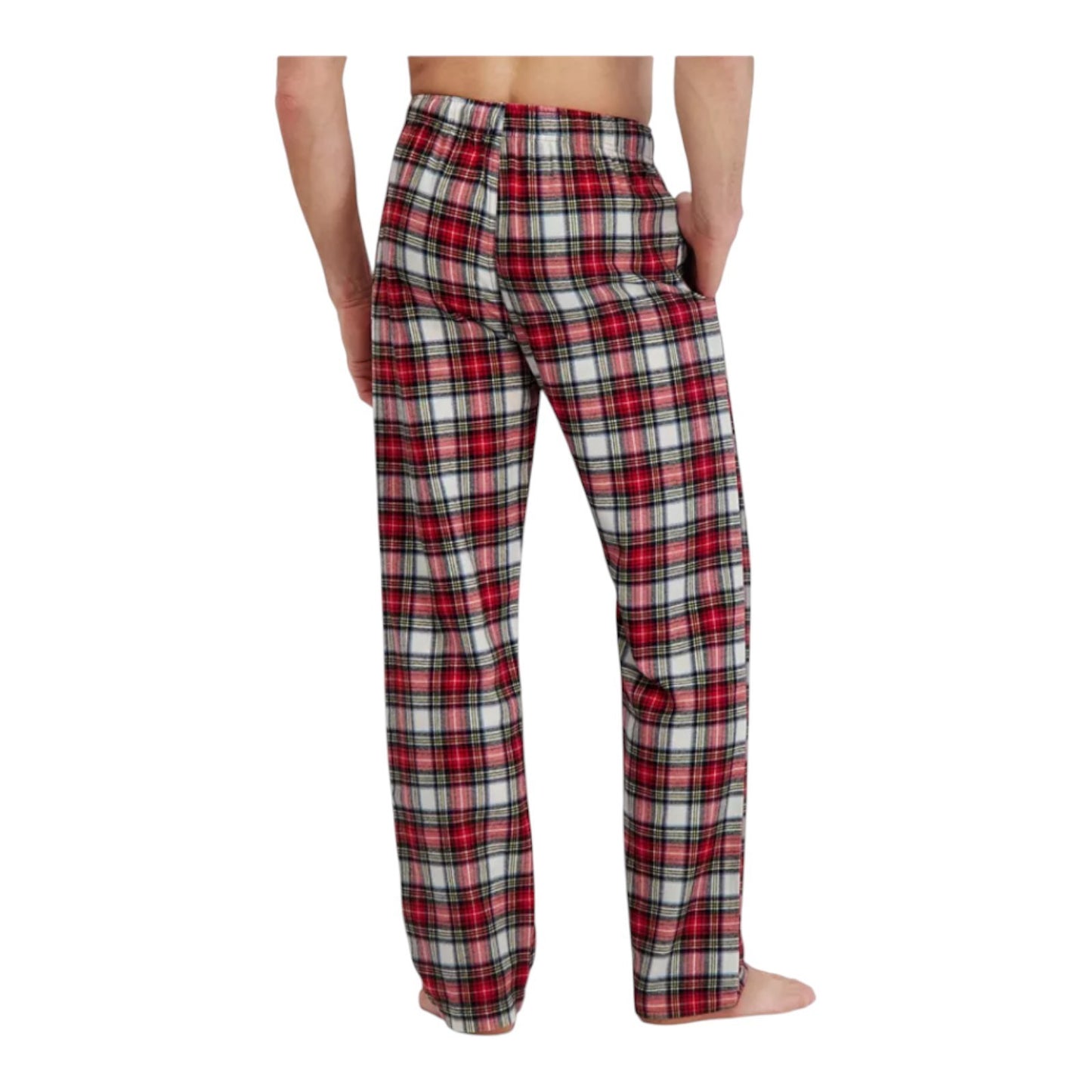 Hanes Men's Lightweight Yarn Dyed Flannel Sleep Pajama Lounge Pants for Men