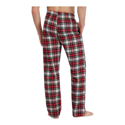 Hanes Men's Lightweight Yarn Dyed Flannel Sleep Pajama Lounge Pants for Men