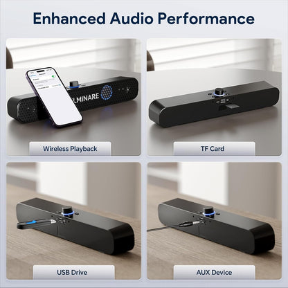 FULMINARE Bluetooth Speaker with 26W HD Sound, Portable Speaker