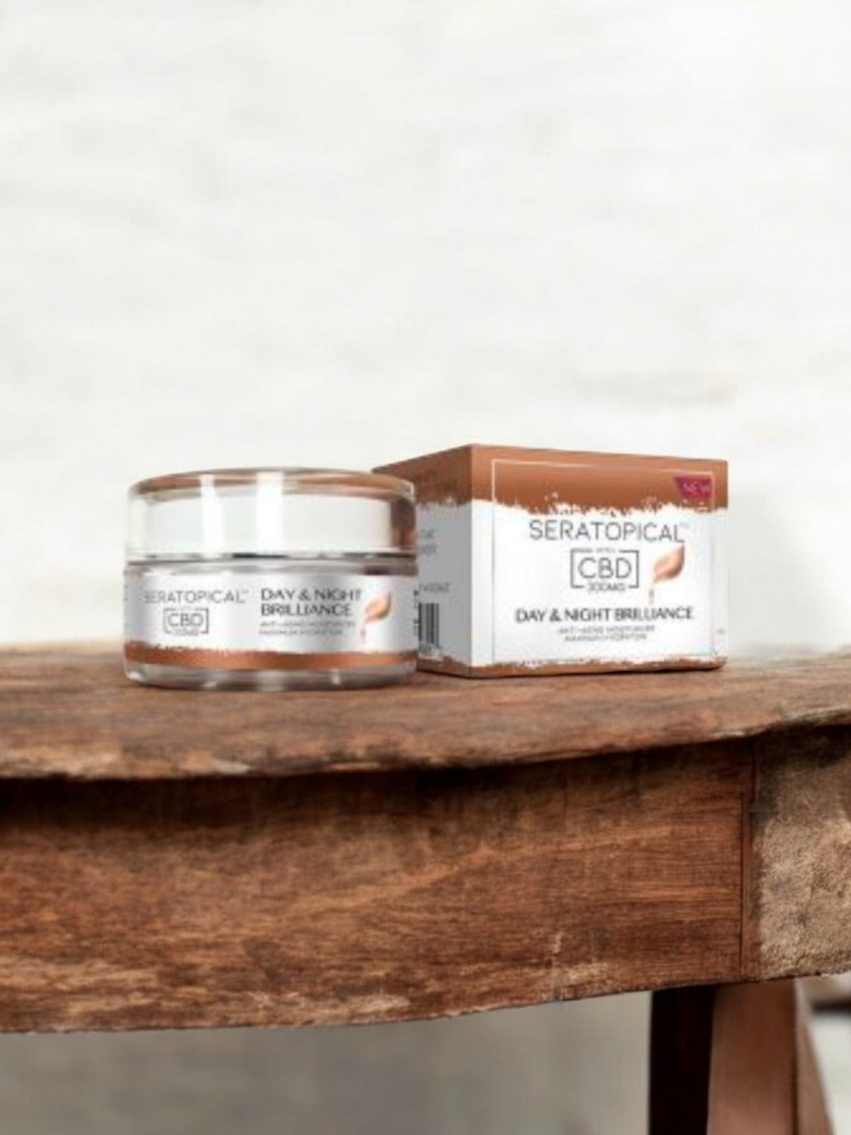 Seratopical Day and Night Brilliance Anti-Aging Moisturizer, 1 oz